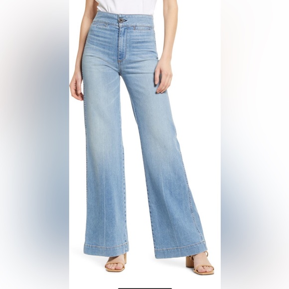 ASKK NY Denim - ASKK NYC Brighton High Waist Wide Jeans